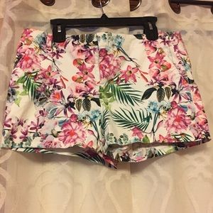 JCPenney Brand Tropical Shorts